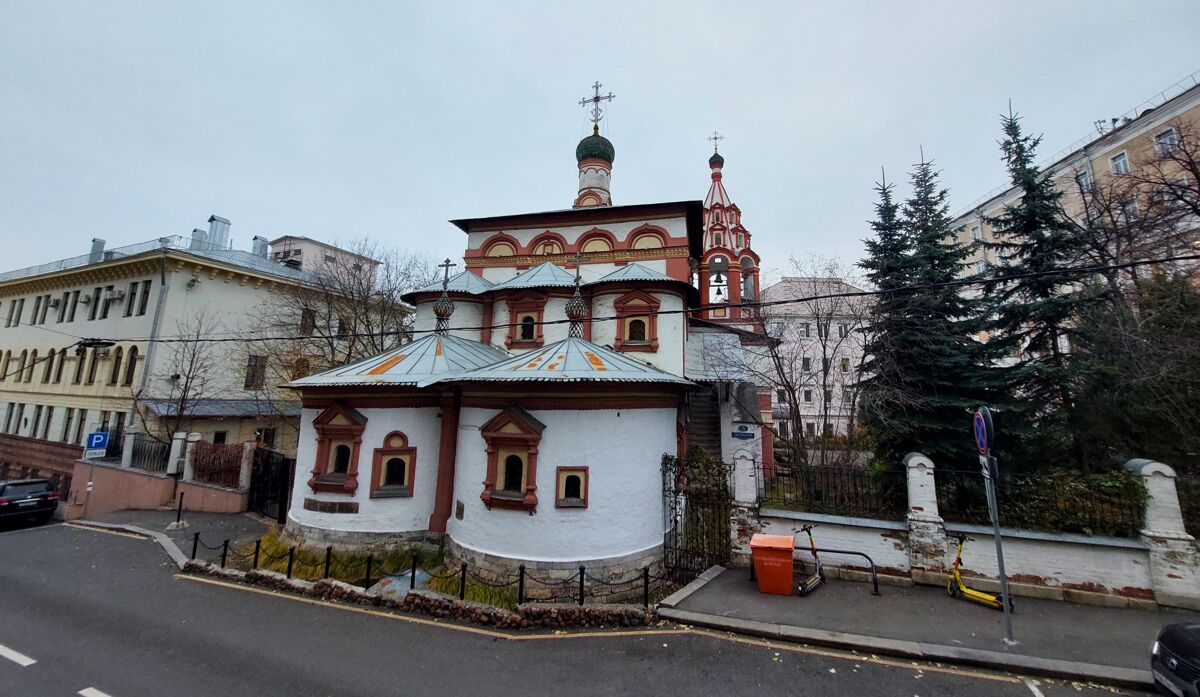 Церковь Трех Святителей на Кулишках, Басманный (Центральный административный округ (ЦАО), г. Москва). фасады
