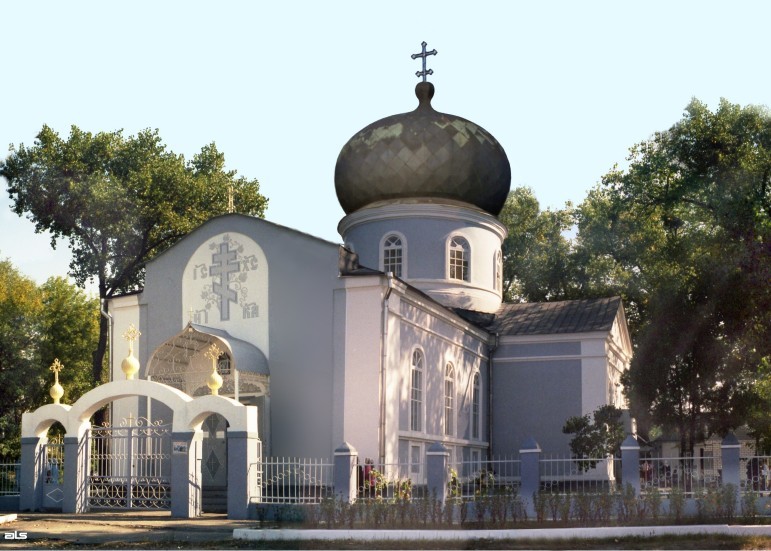 Васищево. Церковь Димитрия Солунского. фасады