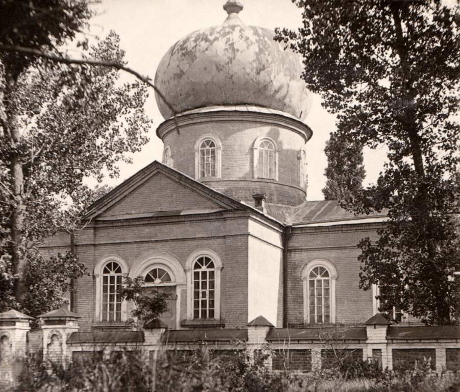 Васищево. Церковь Димитрия Солунского. архивная фотография, Фото 1910-х годов из приходского архива
