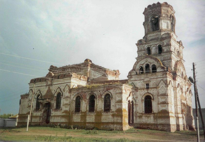 Церковь Казанской иконы Божией Матери, Старица (Черноярский район, Астраханская область). фасады, Современный облик храма