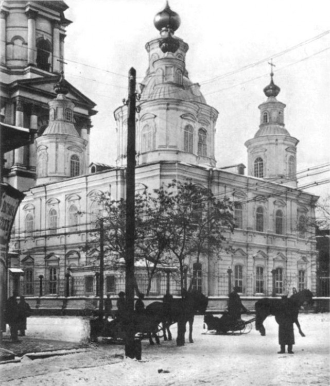 Собор Успения Пресвятой Богородицы, Харьков (Харьков, город, Украина, Харьковская область). архивная фотография, Успенский собор с Горяиновской улицы