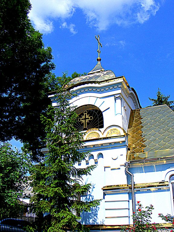 Церковь Казанской иконы Божией Матери на Лысой горе, Харьков (Харьков, город, Украина, Харьковская область). архитектурные детали, колокольня