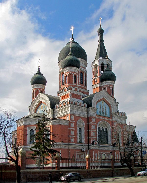 Церковь Трёх Святителей на Заиковке, Харьков (Харьков, город, Украина, Харьковская область). фасады