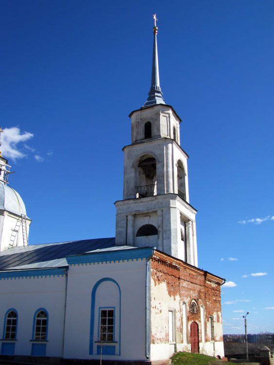 Елец. Церковь Рождества Пресвятой Богородицы в Аргамаченской слободе. архитектурные детали