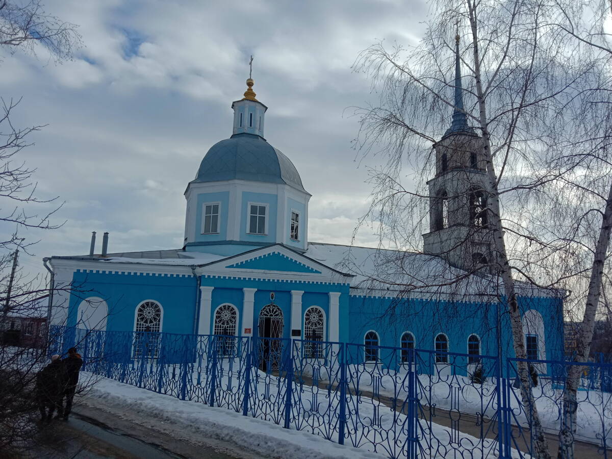 Елец. Церковь Рождества Пресвятой Богородицы в Аргамаченской слободе. фасады