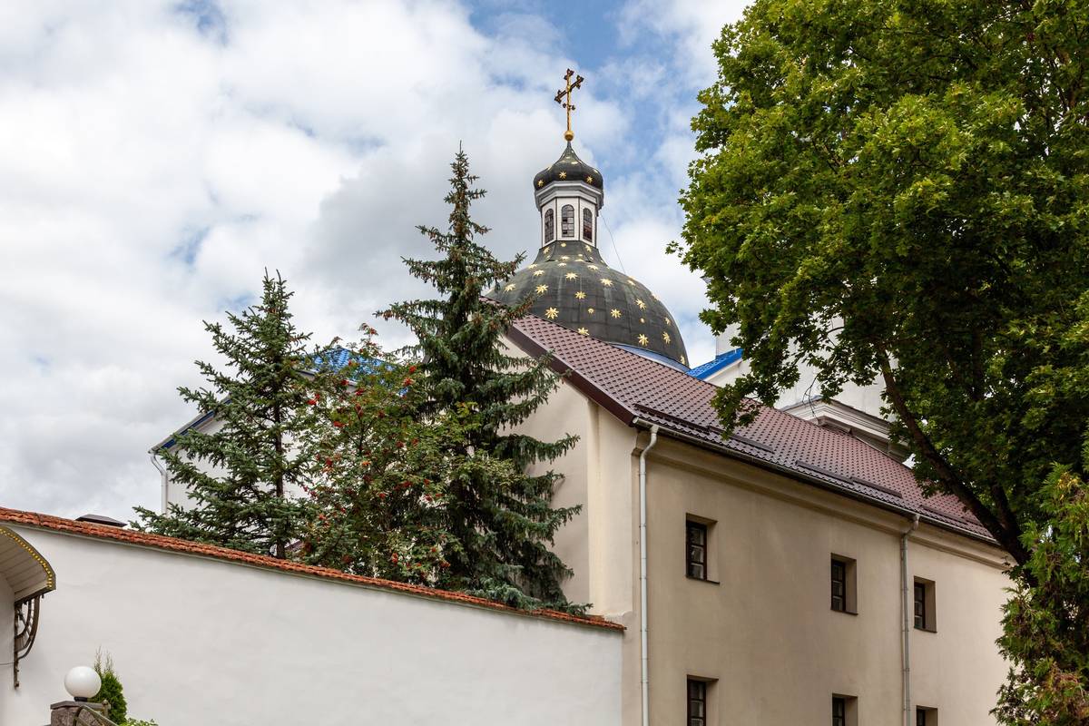 Рождество-Богородичный женский монастырь. Церковь Рождества Пресвятой Богородицы, Гродно (Гродненский район, Беларусь, Гродненская область). фасады