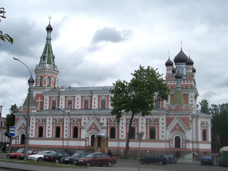 Кафедральный собор Покрова Пресвятой Богородицы, Гродно (Гродненский район, Беларусь, Гродненская область). фасады