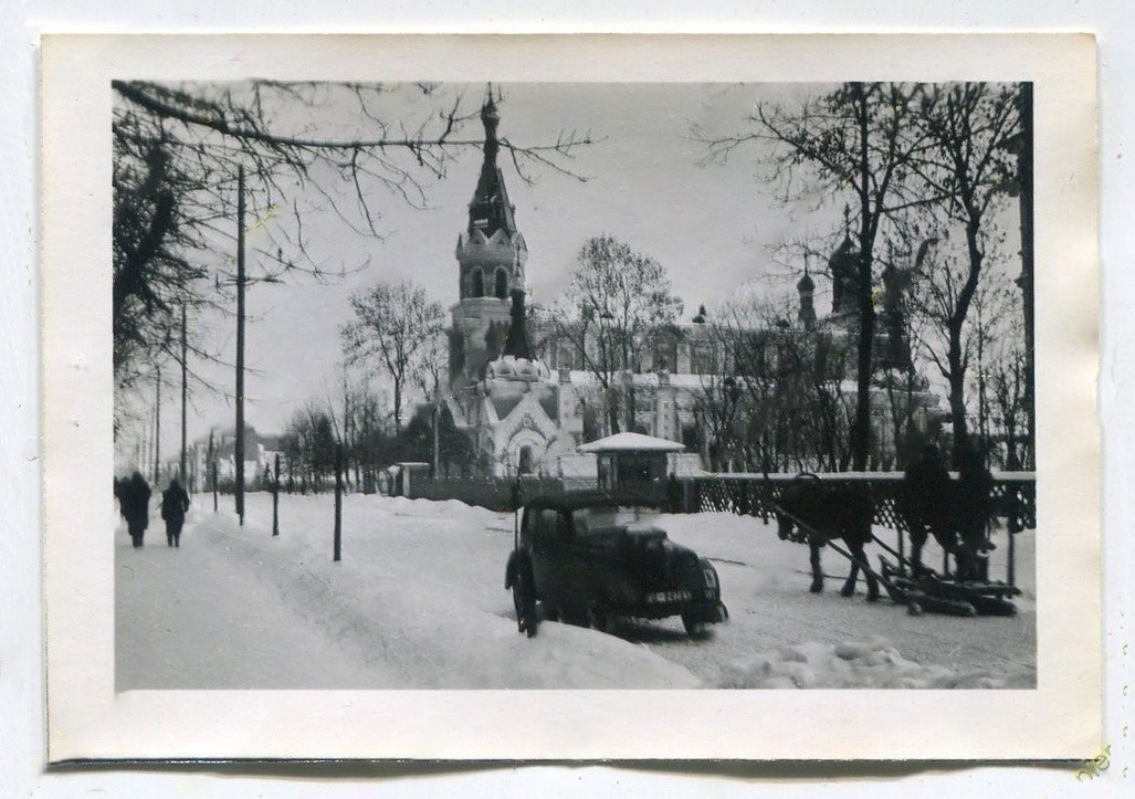 Кафедральный собор Покрова Пресвятой Богородицы, Гродно (Гродненский район, Беларусь, Гродненская область). архивная фотография, Фото 1941 г. с аукциона e-bay.de