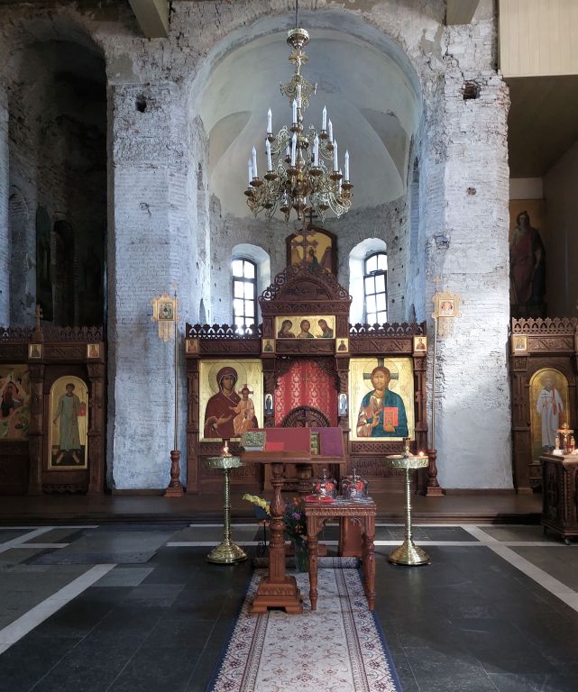 Церковь Бориса и Глеба (Коложская), Гродно (Гродненский район, Беларусь, Гродненская область). интерьер и убранство