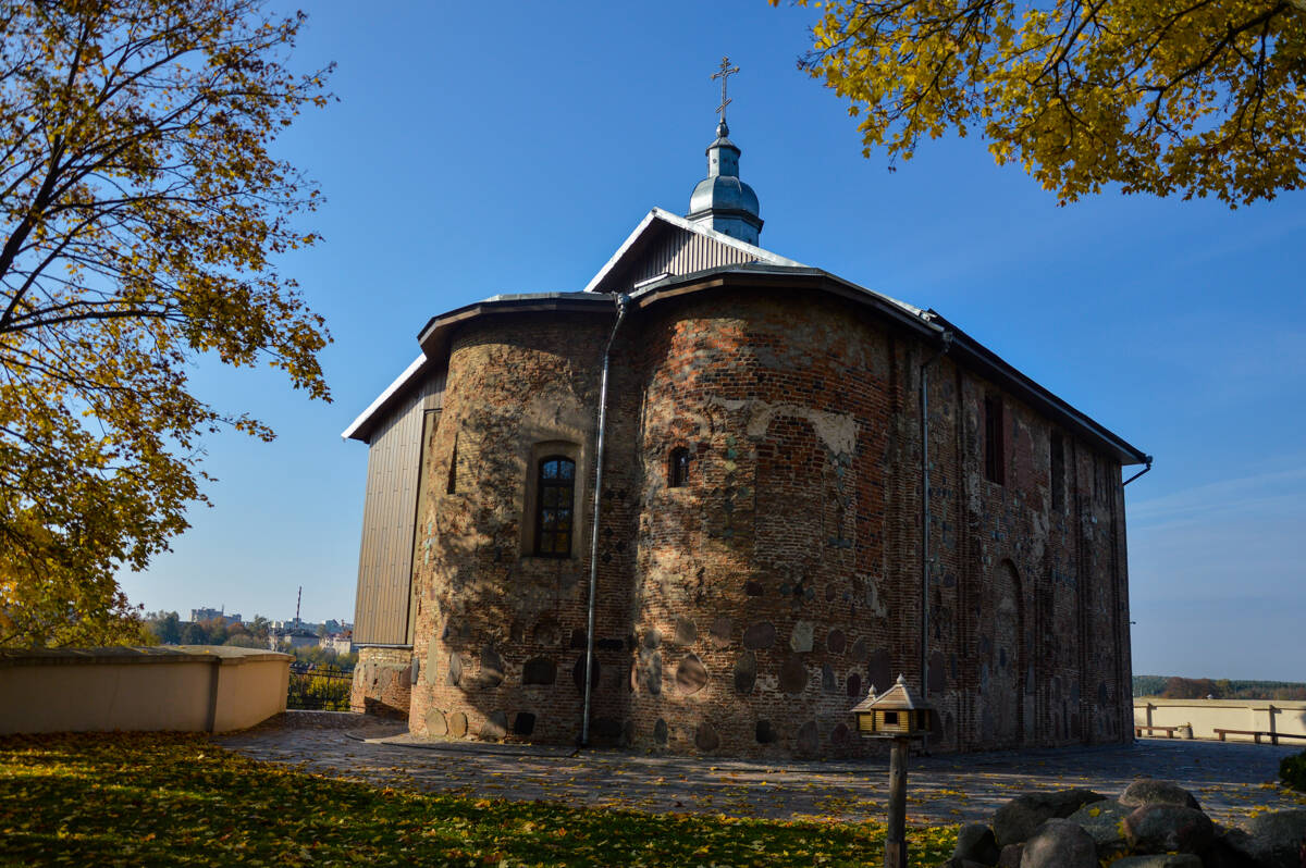 Церковь Бориса и Глеба (Коложская), Гродно (Гродненский район, Беларусь, Гродненская область). общий вид в ландшафте