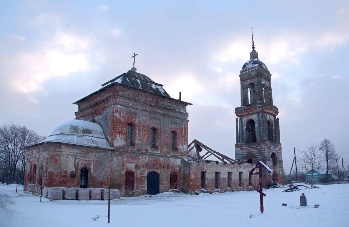 фасады. Церковь Рождества Христова, Кондаково (Борисоглебский район, Ярославская область)
