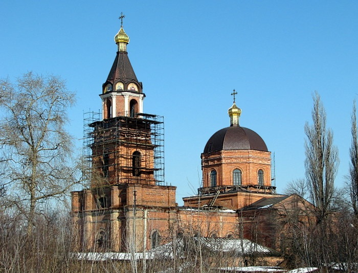 Харьков. Церковь Иоанна Богослова в Ивановке. фасады