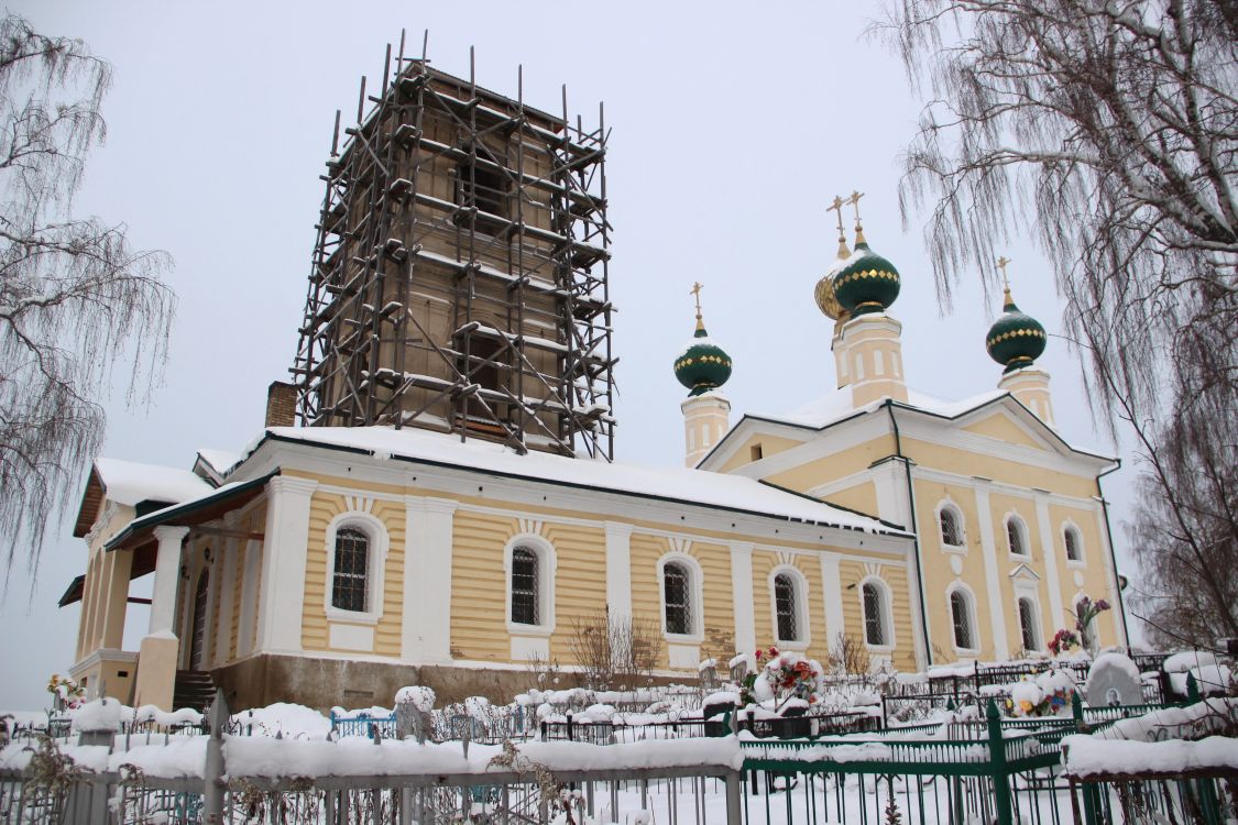 Церковь Николая Чудотворца, Никола-Бой (Борисоглебский район, Ярославская область). фасады