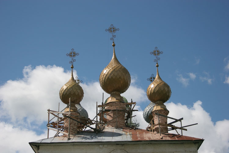 Церковь Тихвинской иконы Божией Матери, Павлово (Борисоглебский район, Ярославская область). архитектурные детали