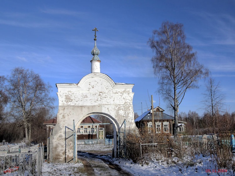 Церковь Тихвинской иконы Божией Матери, Павлово (Борисоглебский район, Ярославская область). дополнительная информация
