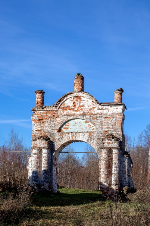 Церковь Тихвинской иконы Божией Матери, Павлово (Борисоглебский район, Ярославская область). архитектурные детали