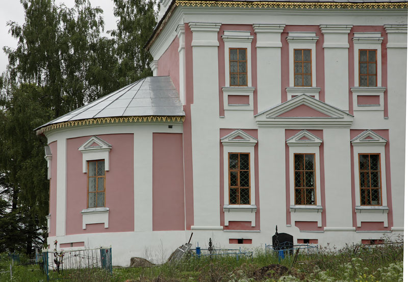 Церковь Андрея Стратилата, Андреевское на Лиге (Борисоглебский район, Ярославская область). архитектурные детали