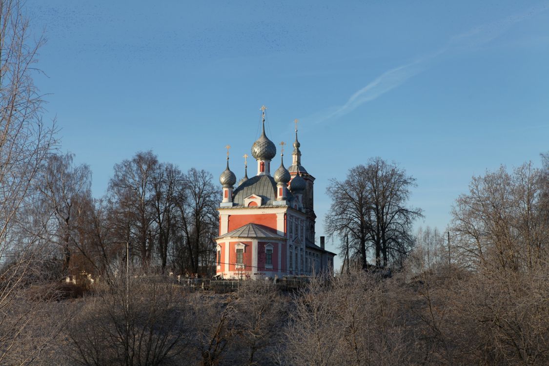 Церковь Андрея Стратилата, Андреевское на Лиге (Борисоглебский район, Ярославская область). фасады