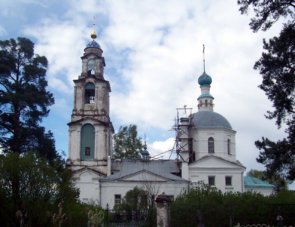 Церковь Георгия Победоносца, Ильинское (Киржачский район, Владимирская область). фасады
