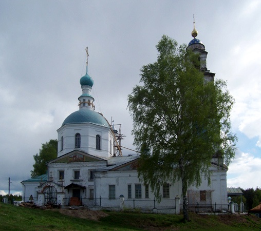 Церковь Георгия Победоносца, Ильинское (Киржачский район, Владимирская область). фасады