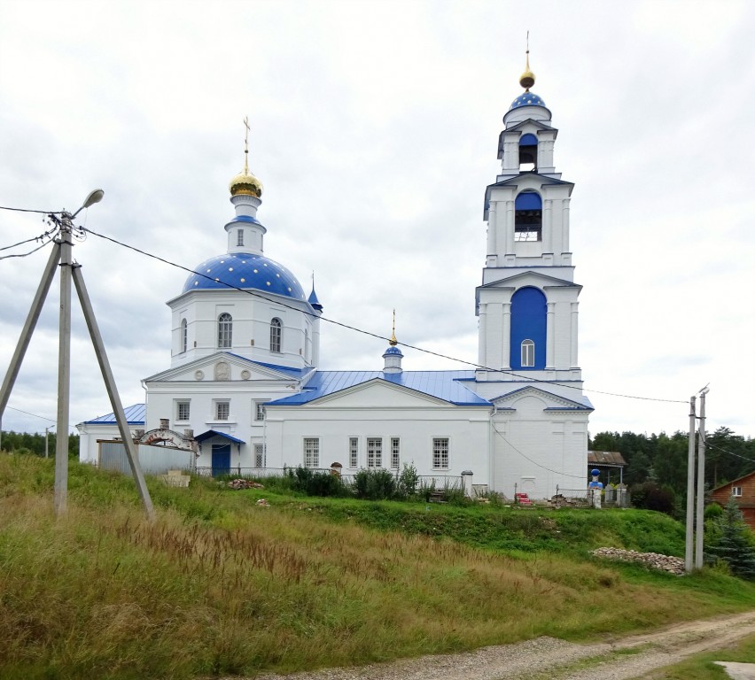 Церковь Георгия Победоносца, Ильинское (Киржачский район, Владимирская область). фасады