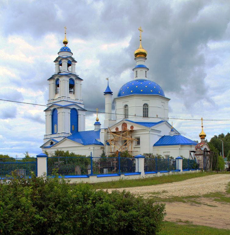 Церковь Георгия Победоносца, Ильинское (Киржачский район, Владимирская область). фасады