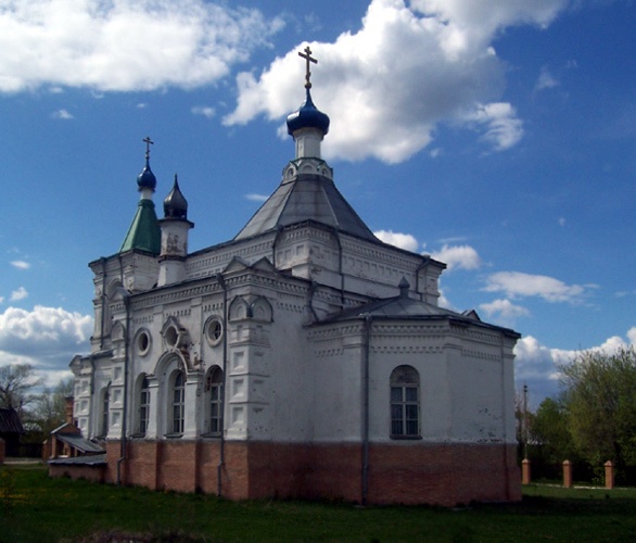 Санино. Церковь Черниговской иконы Божией Матери. фасады