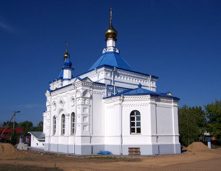 Санино. Церковь Черниговской иконы Божией Матери. фасады