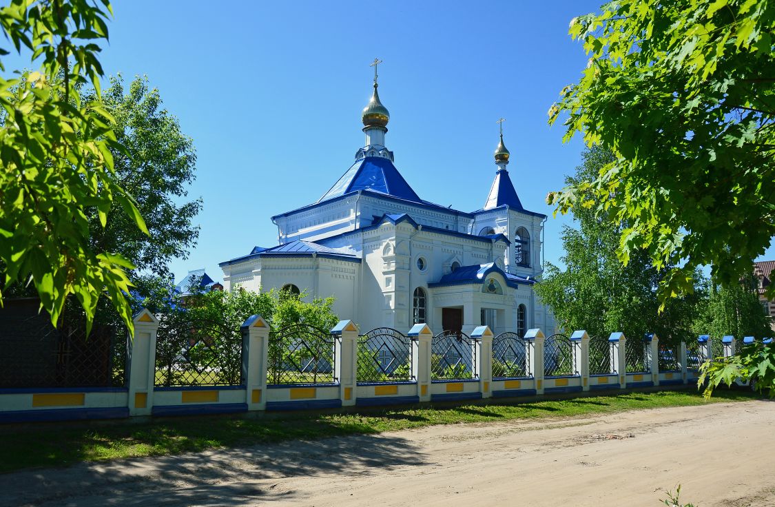 Санино. Церковь Черниговской иконы Божией Матери. фасады