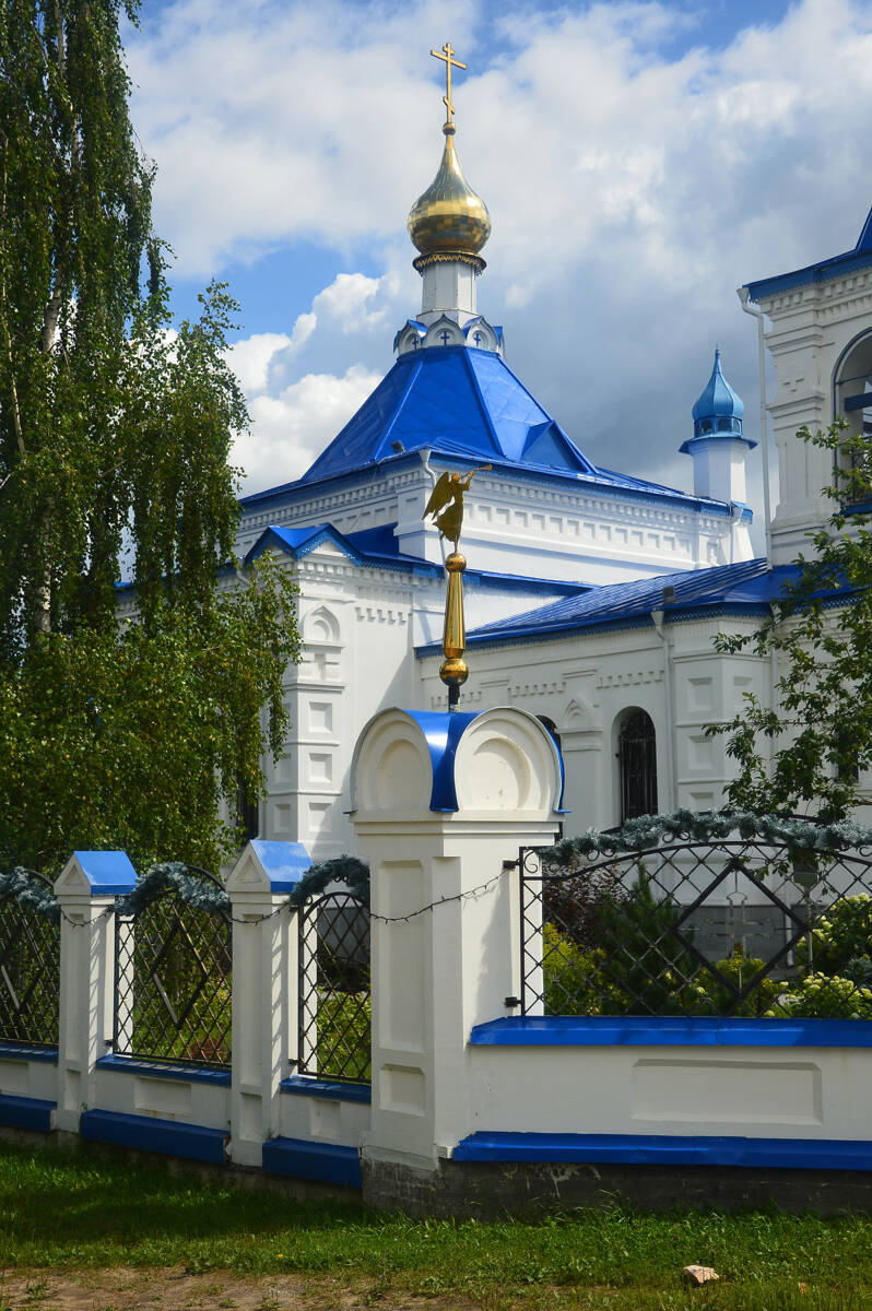 Церковь Черниговской иконы Божией Матери, Санино (Петушинский район, Владимирская область). архитектурные детали