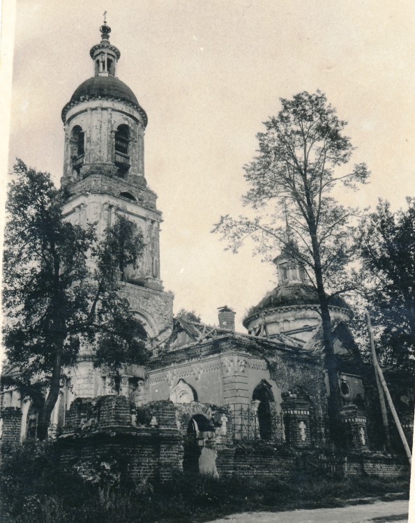 Филипповское. Церковь Николая Чудотворца. фасады