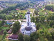 Церковь Николая Чудотворца, Вид с востока, фото с квадрокоптера.<br>, Филипповское, Киржачский район, Владимирская область
