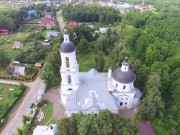 Церковь Николая Чудотворца, Вид с юга, фото с квадрокоптера.<br>, Филипповское, Киржачский район, Владимирская область