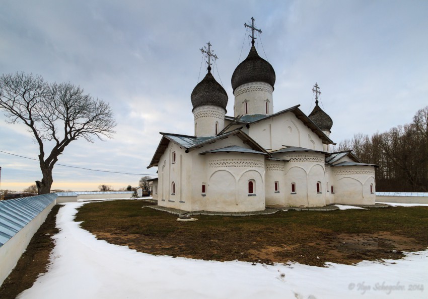 Церковь Троицы Живоначальной, Доможирка (Гдовский район, Псковская область). фасады