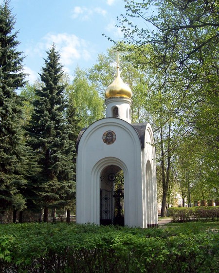 Ногинск. Часовня в память о погибших в годы Великой Отечественной войны. фасады