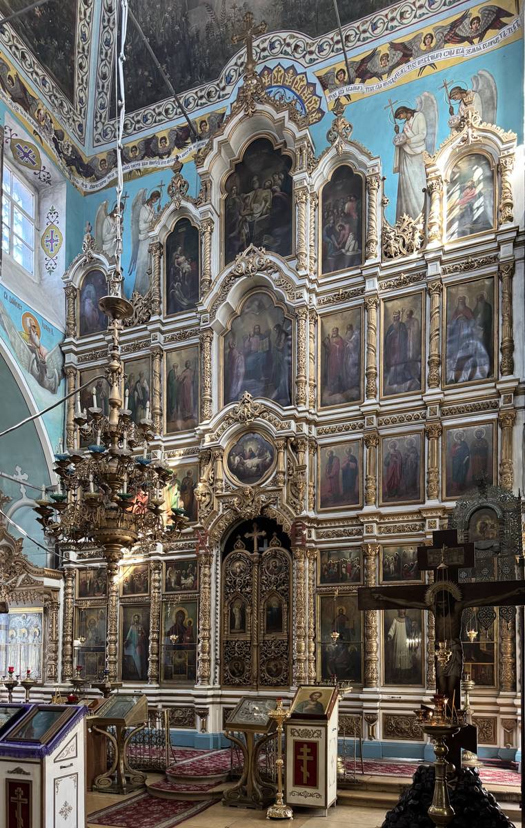 Главный иконостас, интерьер и убранство. Церковь Илии Пророка, Мамонтово (Богородский городской округ, Московская область)