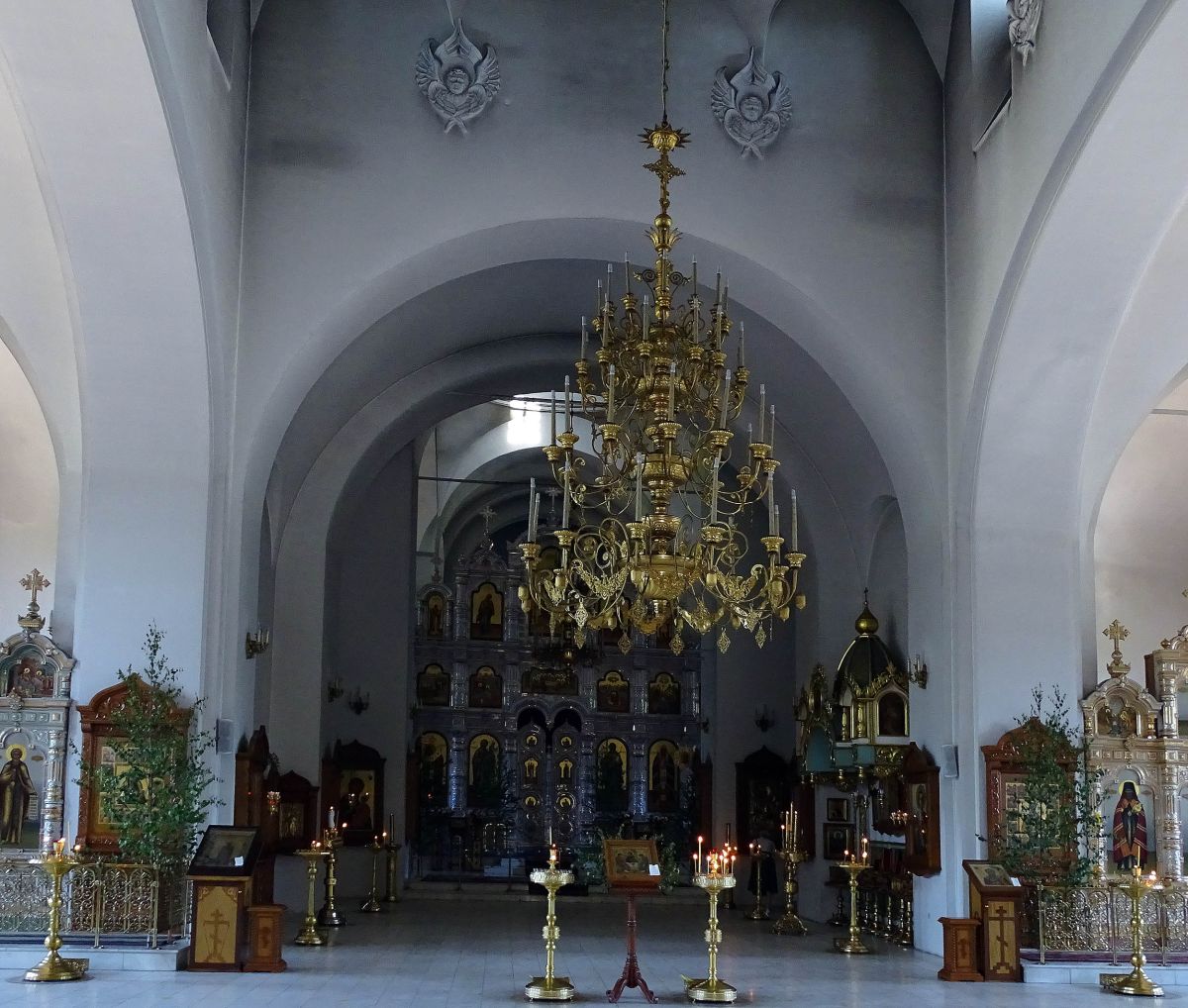 Церковь Тихвинской иконы Божией Матери, Ногинск (Богородский городской округ, Московская область). интерьер и убранство