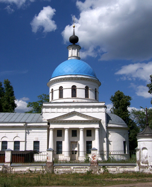 Стромынь. Церковь Успения Пресвятой Богородицы. фасады