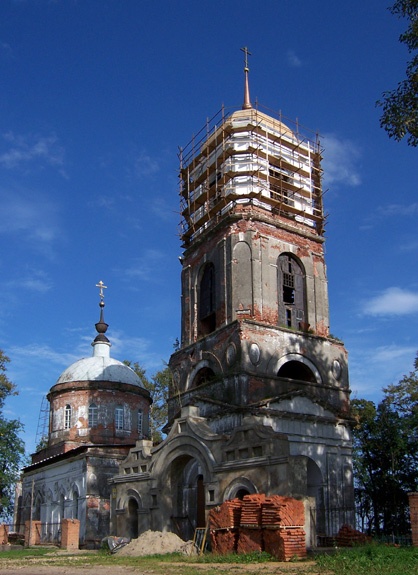 Новосергиево. Церковь Сергия Радонежского. документальные фотографии