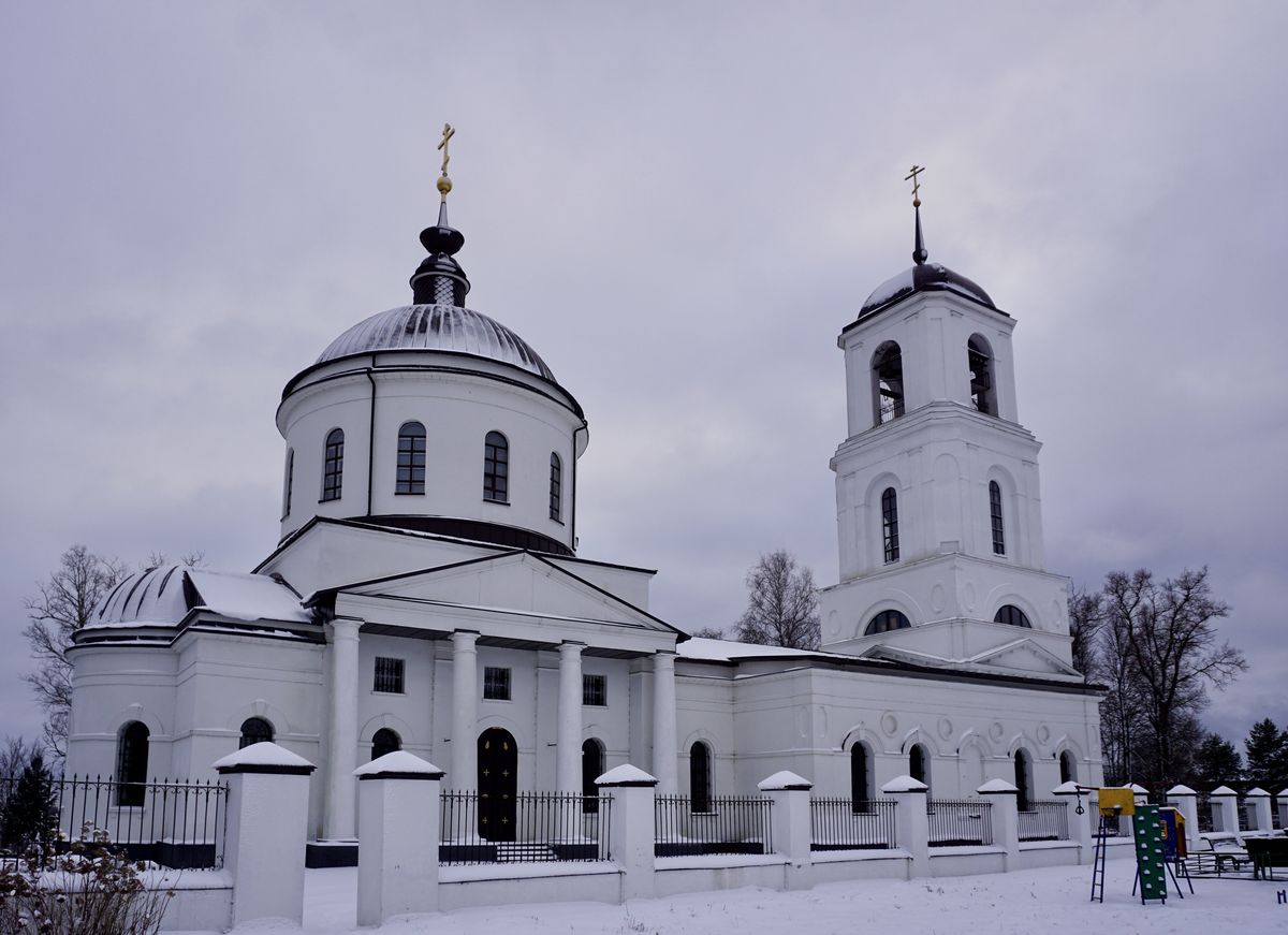 фасады. Церковь Сергия Радонежского, Новосергиево (Богородский городской округ, Московская область)