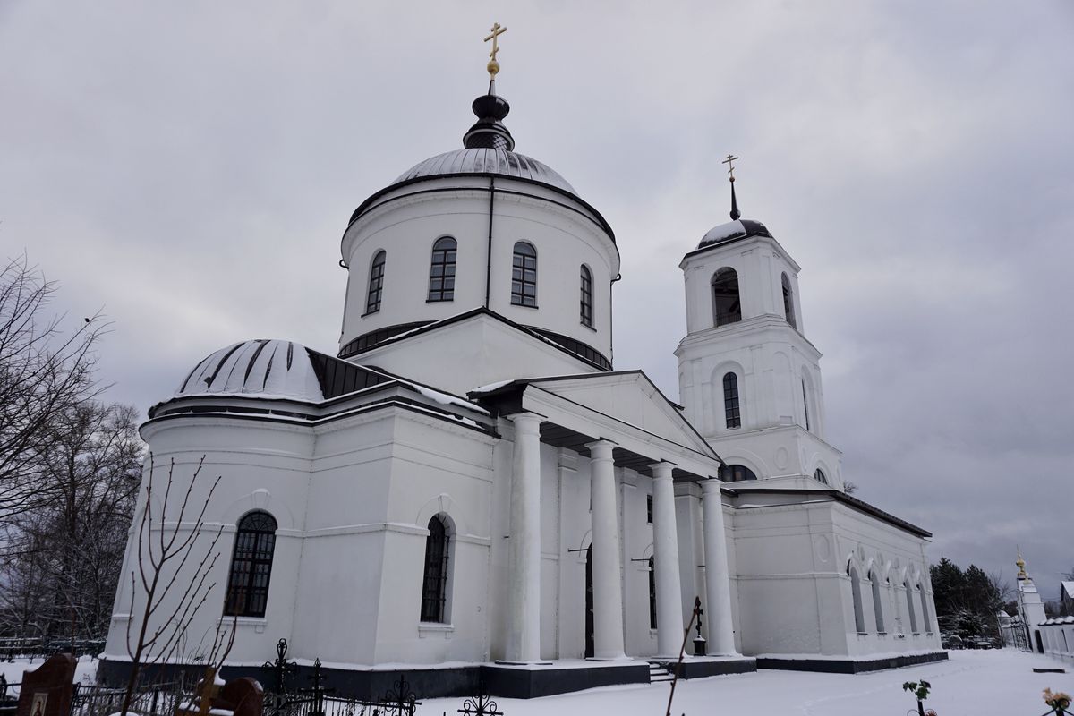 фасады. Церковь Сергия Радонежского, Новосергиево (Богородский городской округ, Московская область)