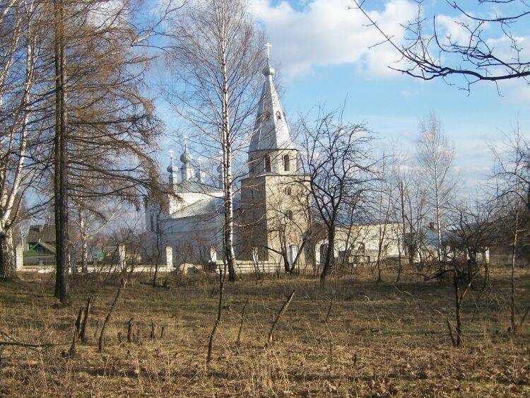 Заволжск. Церковь Богоявления Господня. фасады
