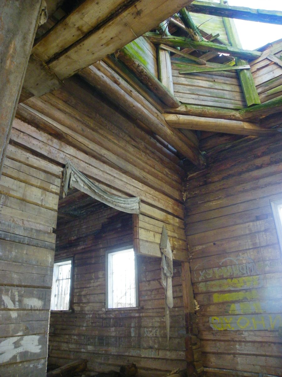 Церковь Николая Чудотворца, Заозерье (Лужский район, Ленинградская область). интерьер и убранство
