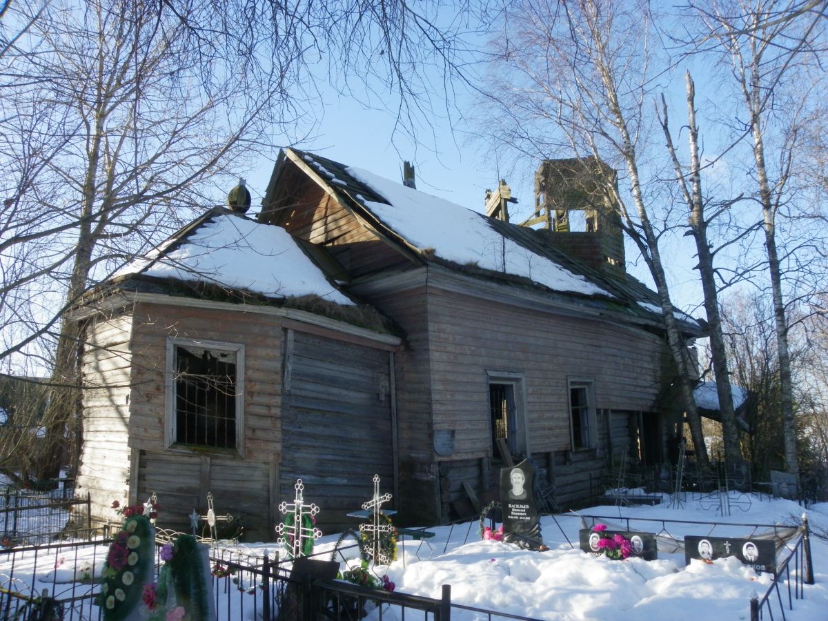 Церковь Николая Чудотворца, Заозерье (Лужский район, Ленинградская область). фасады