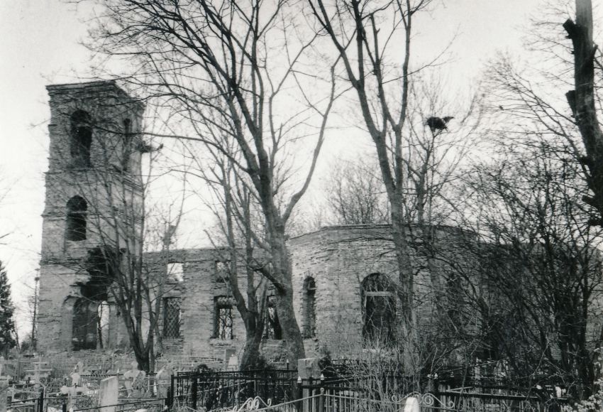 Церковь Николая Чудотворца (старая), Русско-Высоцкое (Ломоносовский район, Ленинградская область). фасады