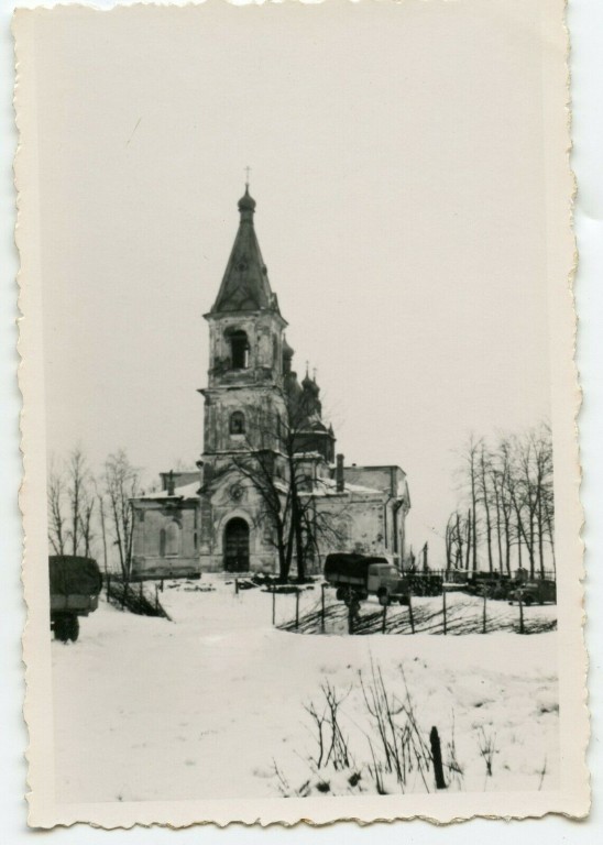 Церковь Николая Чудотворца, Ильеши (Волосовский район, Ленинградская область). архивная фотография, Фото 1941 г. с аукциона e-bay.de