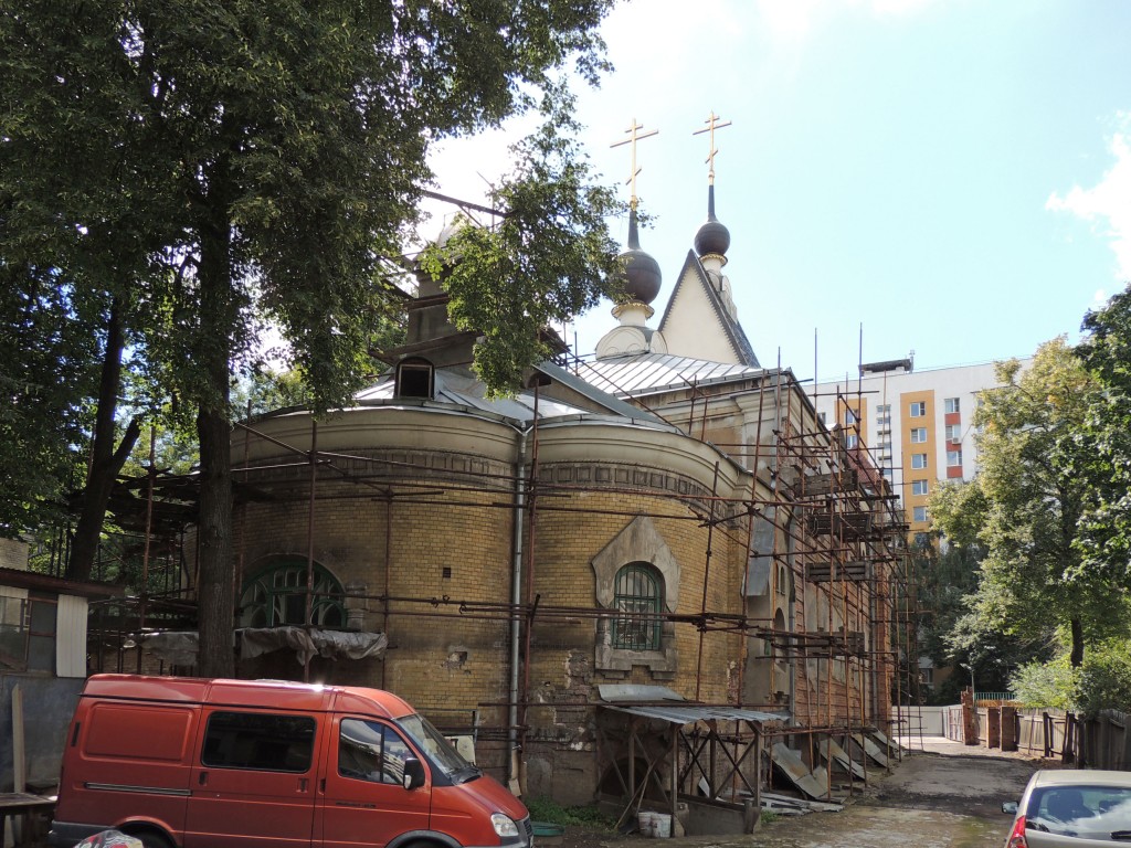 Моленная Воскресения Христова и Покрова Божией Матери 2-й Московской общины Поморского законобрачного согласия, Басманный (Центральный административный округ (ЦАО), г. Москва). фасады