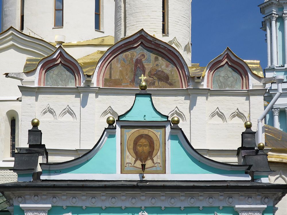 Троице-Сергиева Лавра. Собор Троицы Живоначальной, Сергиев Посад (Сергиево-Посадский городской округ, Московская область). архитектурные детали