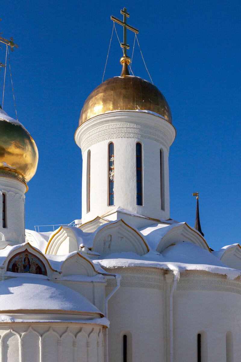 Троице-Сергиева Лавра. Собор Троицы Живоначальной, Сергиев Посад (Сергиево-Посадский городской округ, Московская область). архитектурные детали