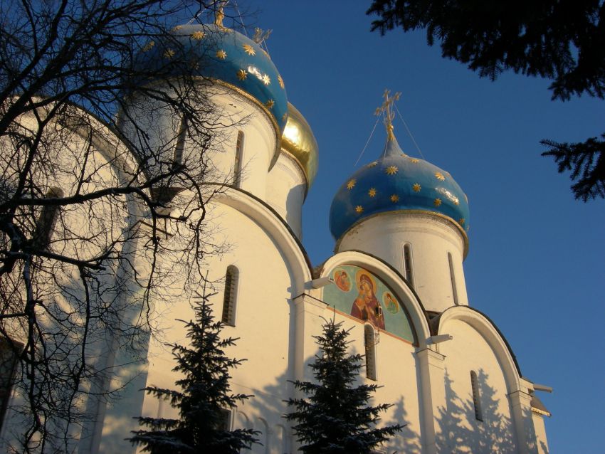 Троице-Сергиева Лавра. Собор Успения Пресвятой Богородицы, Сергиев Посад (Сергиево-Посадский городской округ, Московская область). архитектурные детали